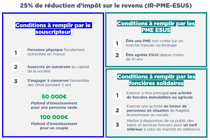 réduction impôt revenu 25%